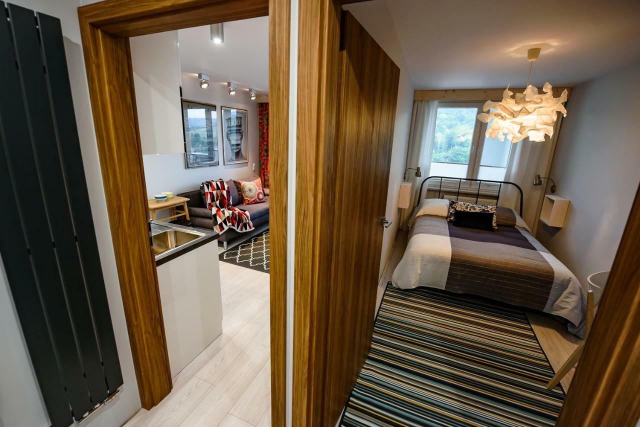 Apartamento Przy Deptaku Krynica-Zdrój Exterior foto